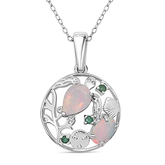 https://tjcuk.sirv.com/Products/44/2/4426294/Ethiopian-Opal-Emerald-Pendant-with-Chain-Size-20-in-Rhodium-Overlay-S_4426294.jpg?w=342&h=342