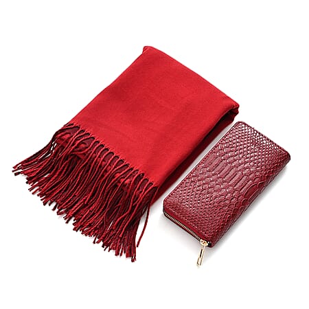 "Brand-LA MAREY style-Color-Burgundy Size-Profile-  PU wallet with RFID  Wall (exterior)-PU, Lining (Interior)-PVC-Polyester Pockets (exterior)- Zipped-1 Pockets (interior)-  Card slot-10,currency div