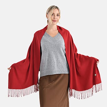 https://tjcuk.sirv.com/Products/44/2/4427331/LA-MAREY-Croc-Embossed-RFID-Wallet-Fringed-Scarf-180-x-70cm-Burgundy_4427331_2.jpg?w=342&h=342