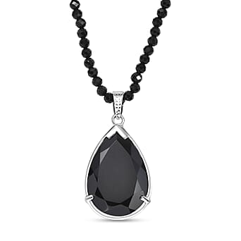 https://tjcuk.sirv.com/Products/44/2/4427334/Black-Spinel-Pendant-with-Beads-Chain-Size-20-in-Platinum-Overlay-Ster_4427334.jpg?w=342&h=342