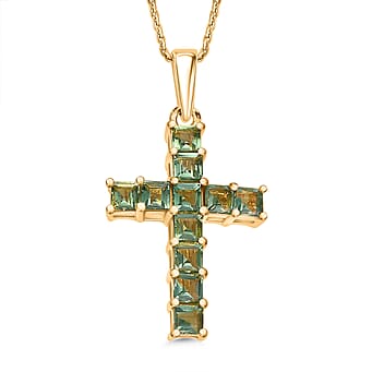 https://tjcuk.sirv.com/Products/44/2/4427617/D-Joy-Green-Apatite-Cross-Pendant-with-Chain-Size-20-in-18K-Vermeil-Ye_4427617.jpg?w=342&h=342