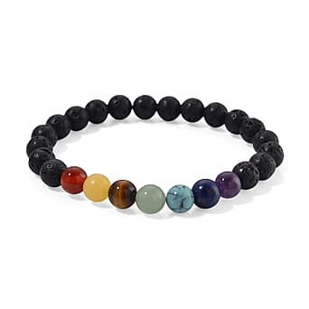 https://tjcuk.sirv.com/Products/44/2/4428482/2-Piece-Set-Multi-Colour-Gemstones-Stretchable-Bracelet-with-Chakra-Be_4428482_2.jpg?w=342&h=342