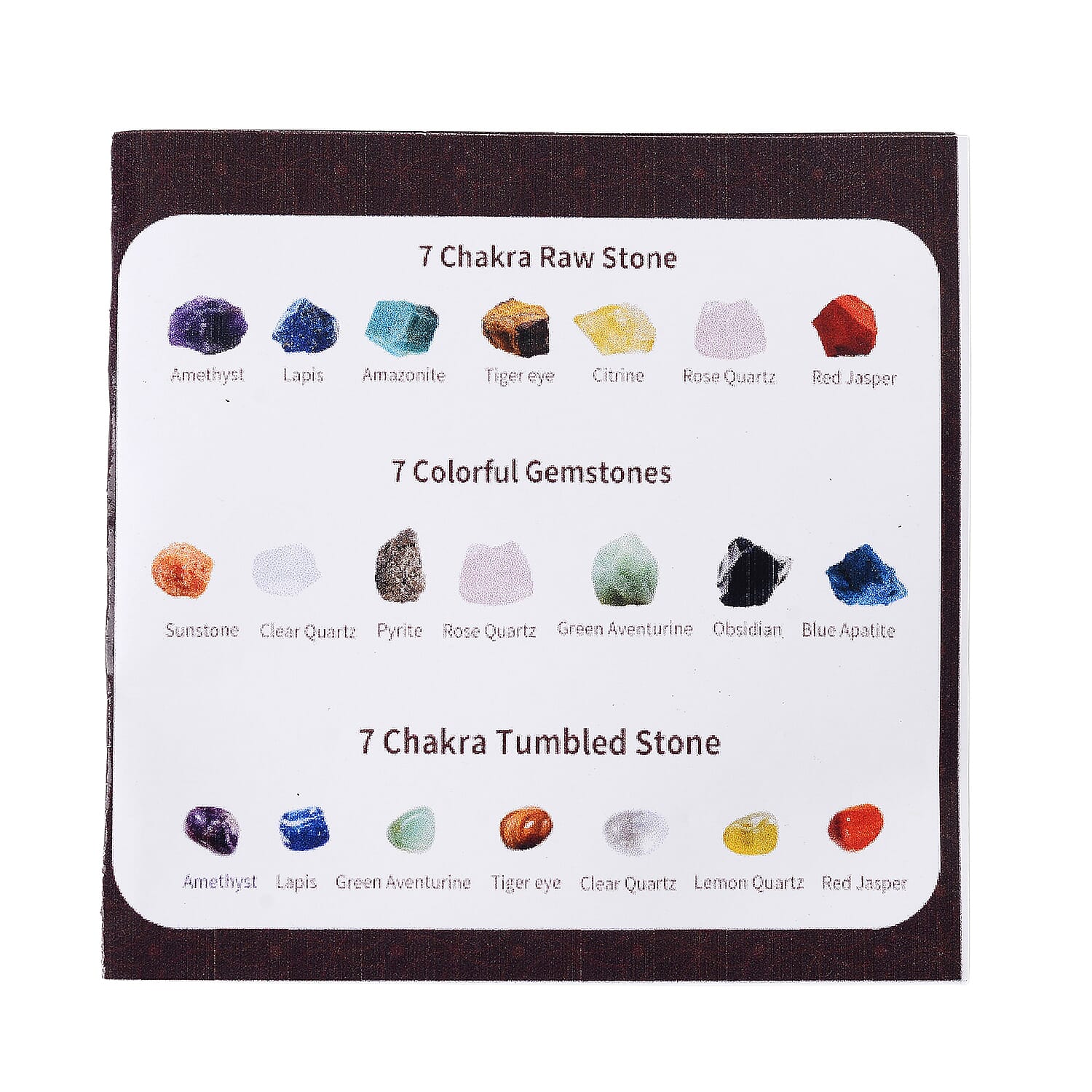 2 Piece Set - Multi Colour Gemstones & Stretchable Bracelet with Chakra Beads 401.00 Ct.