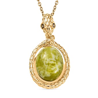 https://tjcuk.sirv.com/Products/44/2/4429077/Connemara-Marble-Green-Sapphire-Pendant-with-Chain-Size-20-Stainless-S_4429077.jpg?w=342&h=342