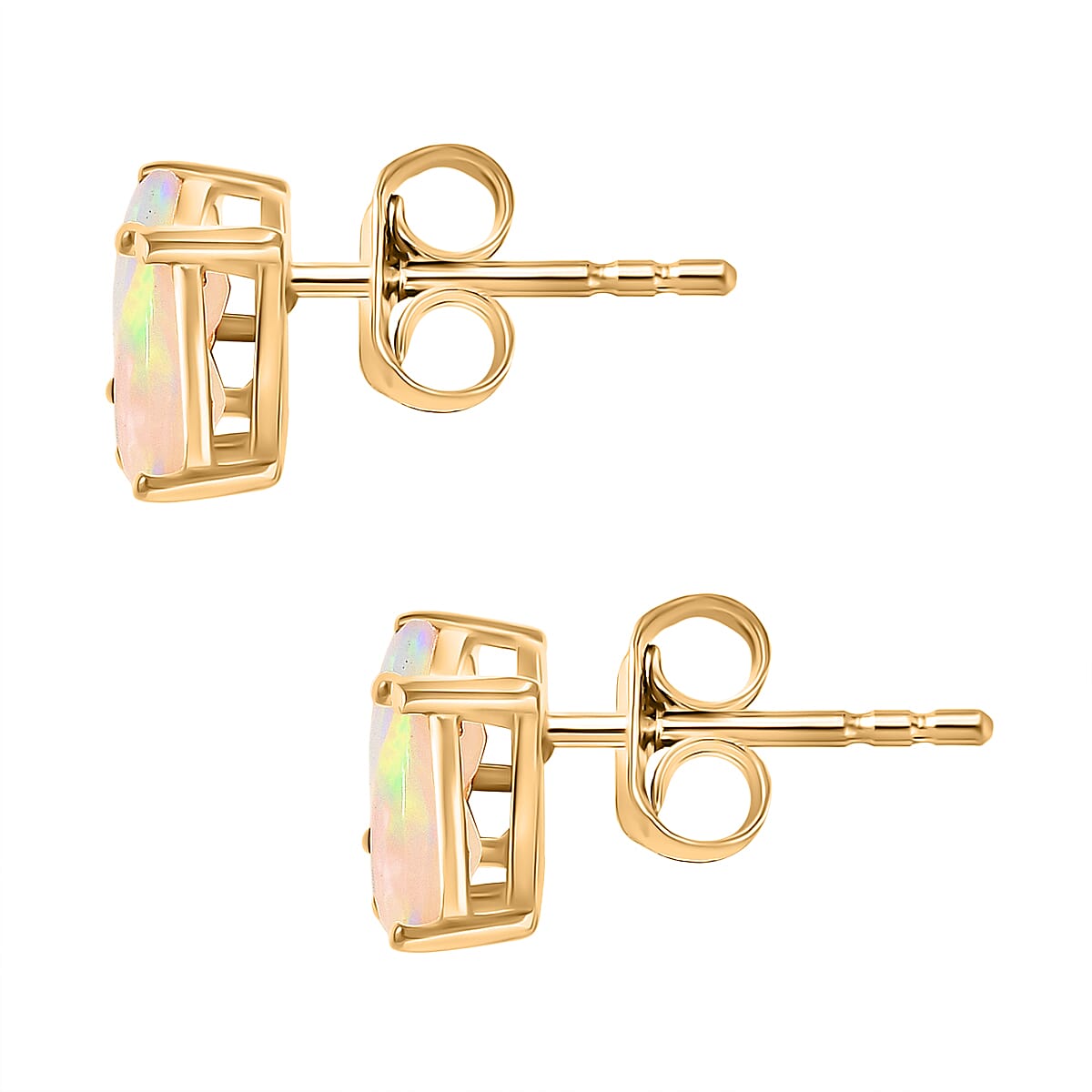 3 Piece Set - D'Joy Ethiopian Opal Earring Ring & Pendant with Chain