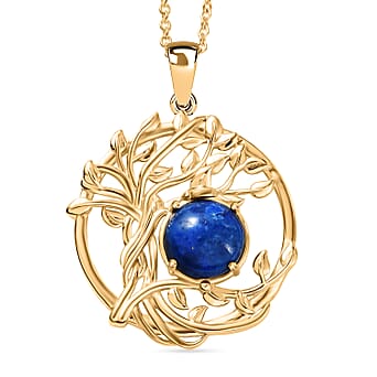 https://tjcuk.sirv.com/Products/44/2/4429796/EverTrue-Lapis-Lagoon-Pendant-with-Chain-Size-20-in-Yellow-Gold-Tone-4_4429796.jpg?w=342&h=342