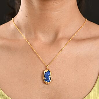 https://tjcuk.sirv.com/Products/44/2/4429798/EverTrue-Lapis-Lagoon-Pendant-with-Chain-Size-20-in-Yellow-Gold-Tone-2_4429798_2.jpg?w=342&h=342