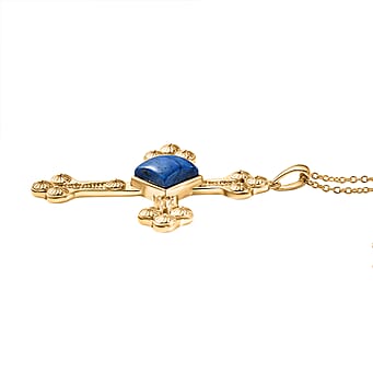 https://tjcuk.sirv.com/Products/44/2/4429808/EverTrue-Lapis-Lagoon-Cross-Pendant-with-Chain-Size-20-in-Yellow-Gold-_4429808_3.jpg?w=342&h=342