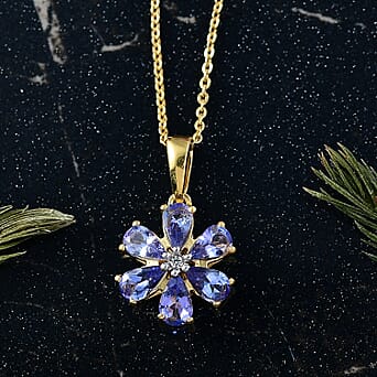 https://tjcuk.sirv.com/Products/44/3/4430346/Tanzanite-White-Zircon-Pendant-with-Chain-Size-20-in-18K-YG-Plating-St_4430346_2.jpg?w=342&h=342