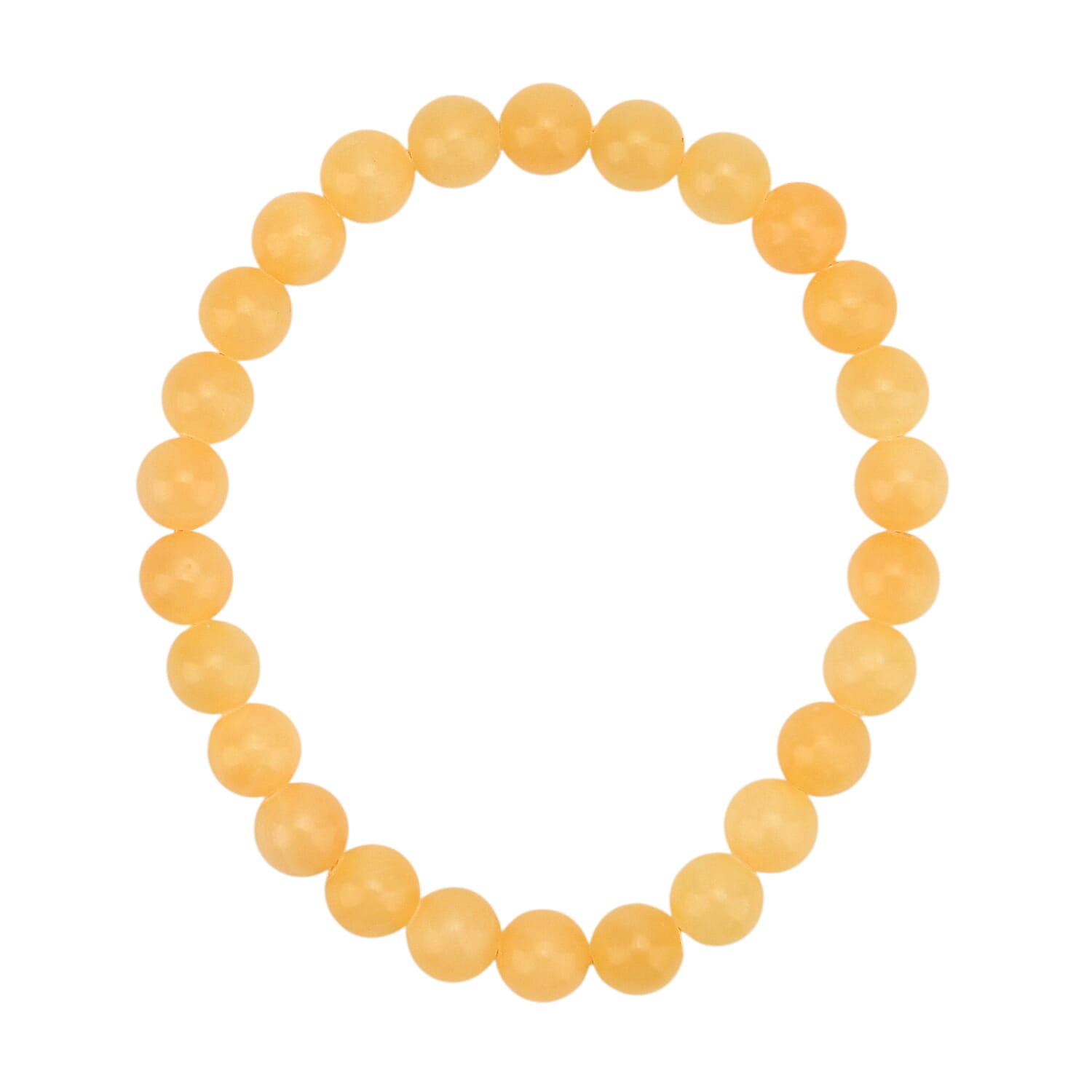 Multi-Gemstone 7 Chakra Healing Crystal Gift Set- Photo Case & Yellow Quartz Beads Stretchable Bracelet (7.8-8 inch)