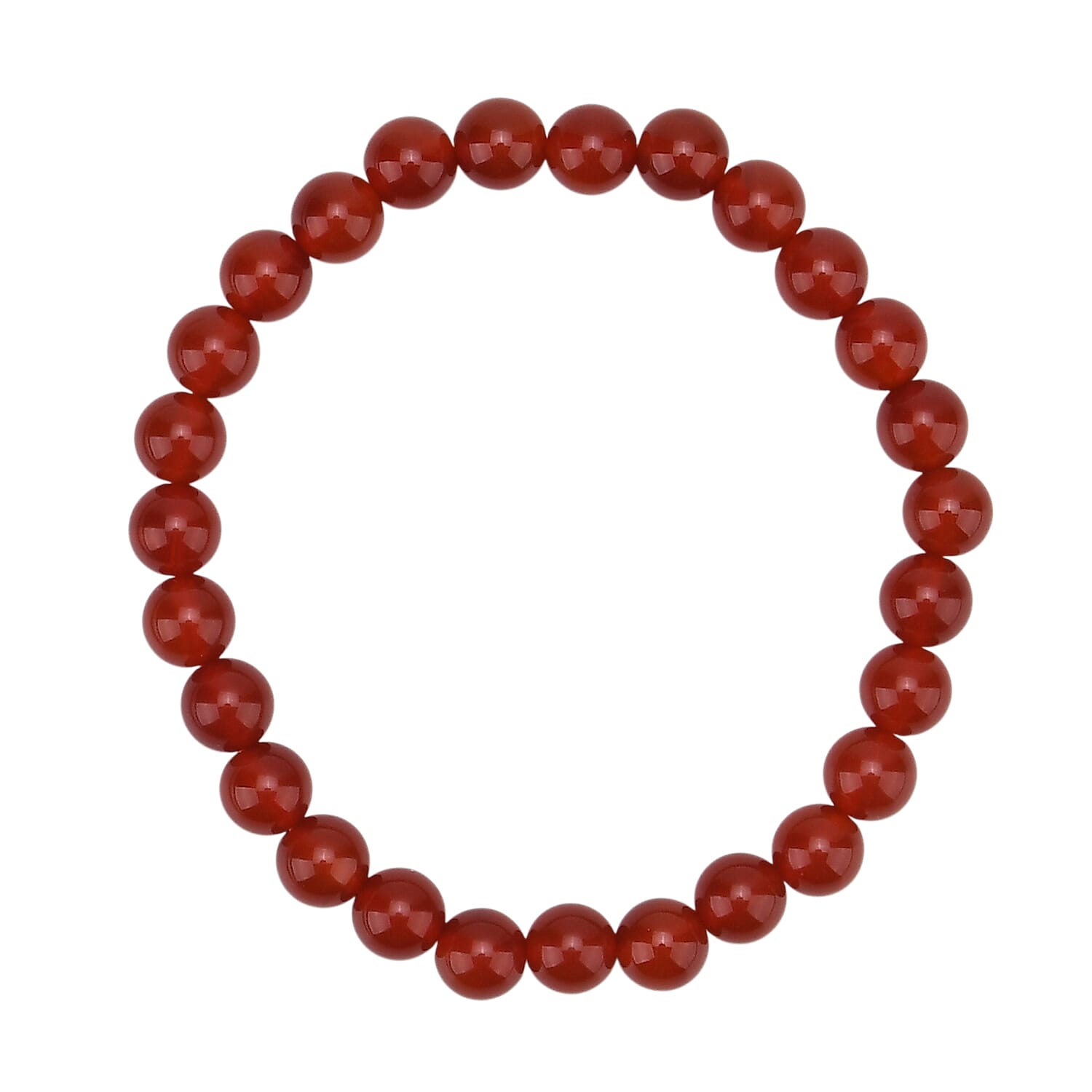 Multi-Gemstone 7 Chakra Healing Crystal Gift Set- Photo Case & Red Agate Beads Stretchable Bracelet (7.8-8 inch)