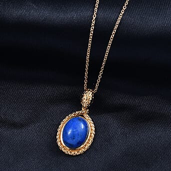https://tjcuk.sirv.com/Products/44/3/4430961/EverTrue-Lapis-Lagoon-Black-Spinel-Pendant-with-Chain-Size-20-in-Yello_4430961_1.jpg?w=342&h=342