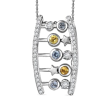 https://tjcuk.sirv.com/Products/44/3/4431975/Skyblue-Topaz-Citrine-White-Zircon-Blue-Sapphire-Pendant-with-Chain-Si_4431975.jpg?w=342&h=342