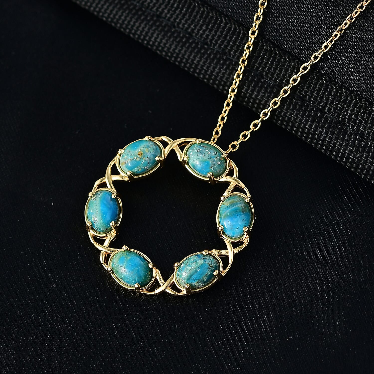 Opalina Pendant with Chain (Size 20) Stainless Steel  4.200  Ct.