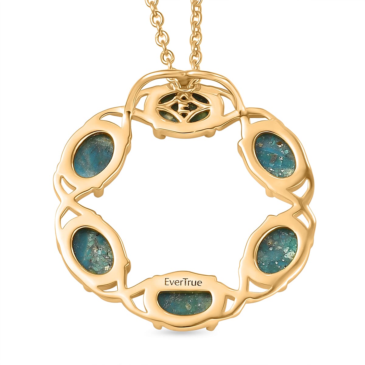 Opalina Pendant with Chain (Size 20) Stainless Steel  4.200  Ct.