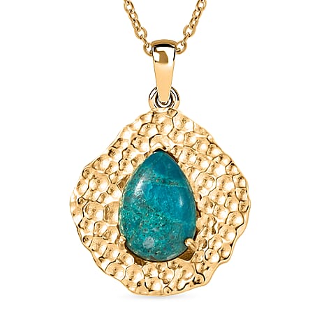 Opalina Pendant with Chain (Size 20) Stainless Steel  4.500  Ct.