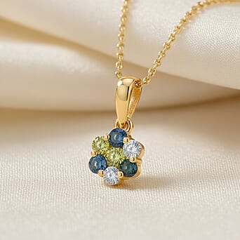 https://tjcuk.sirv.com/Products/44/3/4432749/Blue-Diamond-White-Diamond-Yellow-Diamond-Green-Diamond-Pendant-with-T_4432749_1.jpg?w=342&h=342