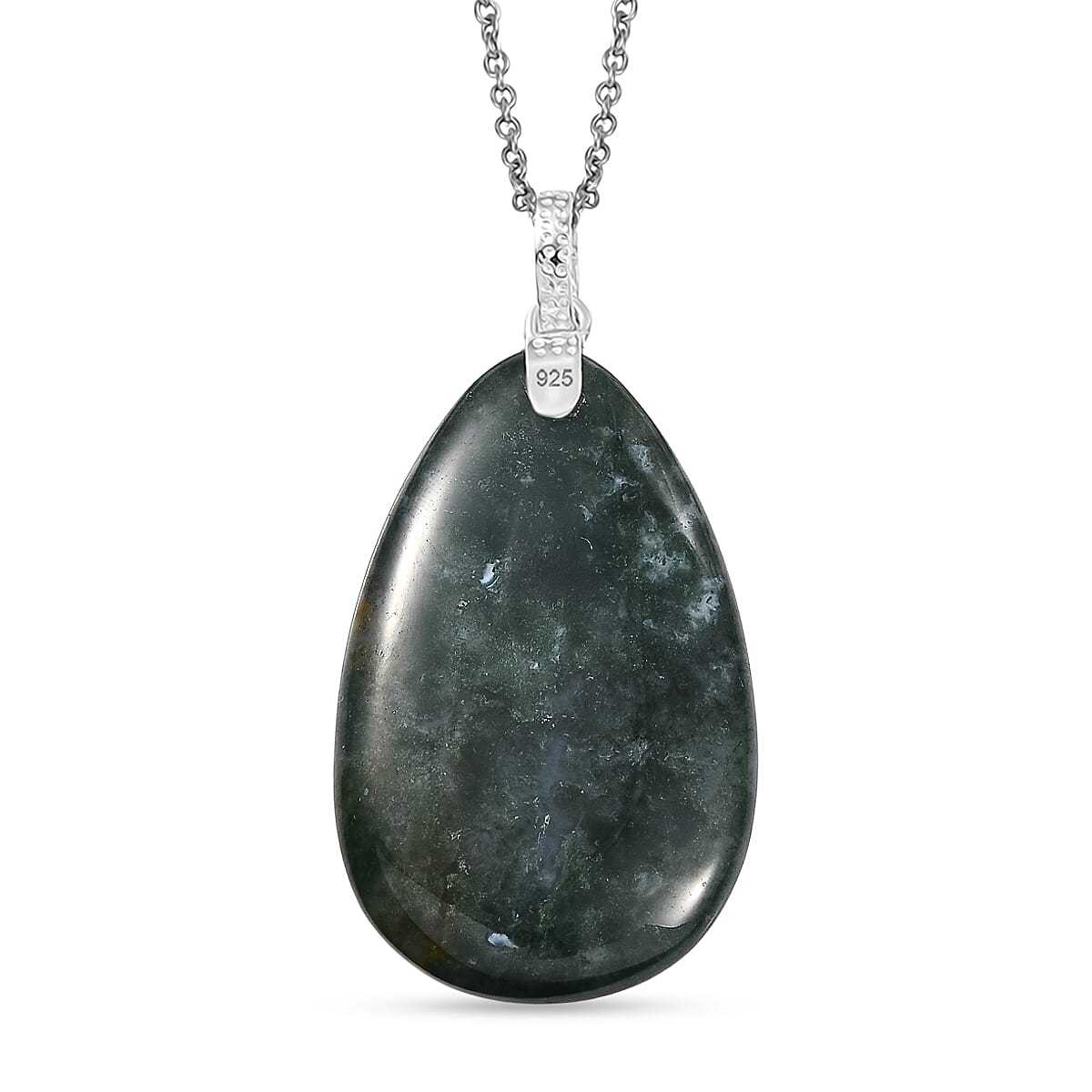 Jasper Pendant with Chain (Size 20) Mix Metal  100.000  Ct.