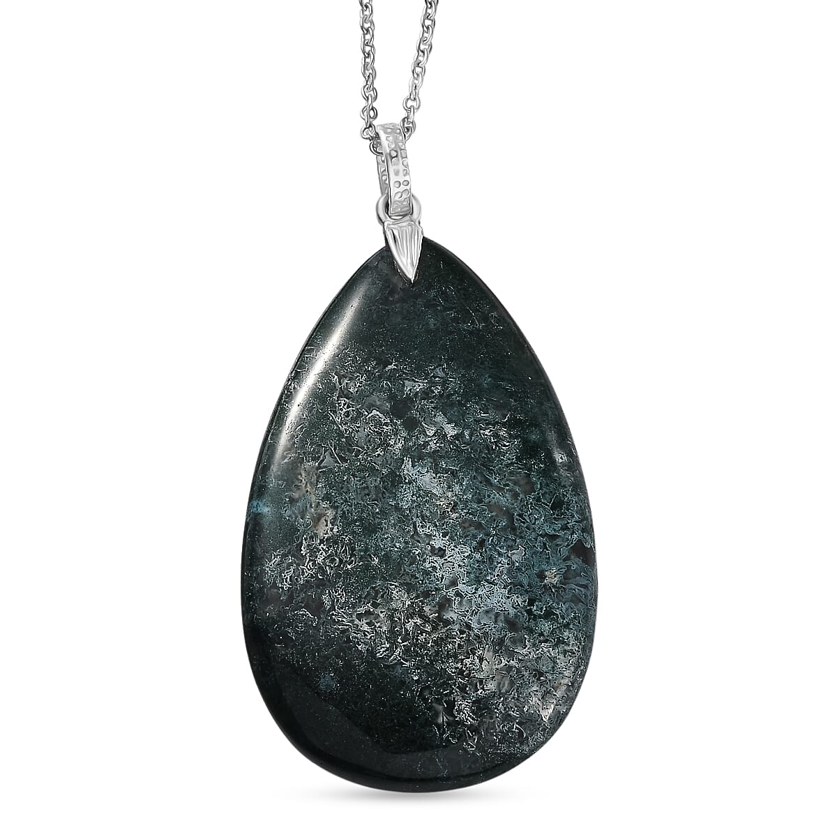 Jasper Pendant with Chain (Size 20) Mix Metal  100.000  Ct.