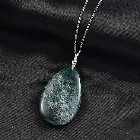 Tucson Preview- Ocean Jasper Pendant with Chain (Size 20) 119.18 Ct.