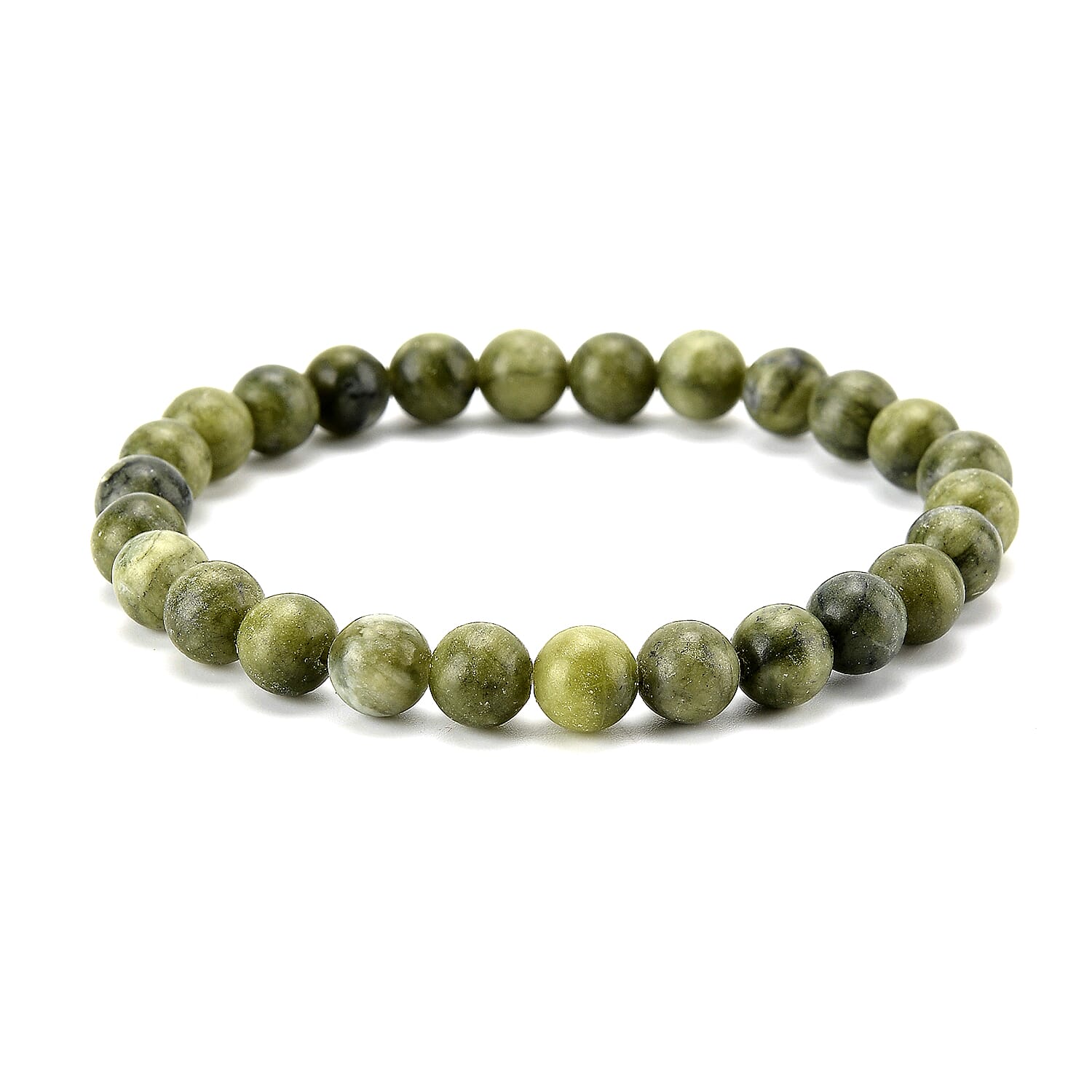 TJC EXCLUSIVE - Extremely Rare Hand Chinese Jade  Carved (Serpentine) Dragon Ornament - Symbolising Strength & Perseverance With Bracelet (Size 7.5 Strechable) 6595.00 Ct.