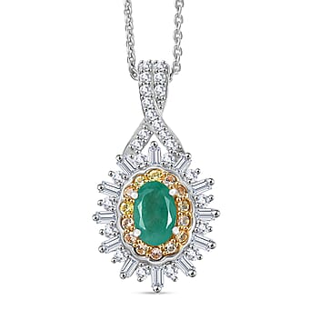 https://tjcuk.sirv.com/Products/44/3/4433632/D-Joy-Emerald-Yellow-Sapphire-Moissanite-Pendant-with-Chain-Size-20-in_4433632.jpg?w=342&h=342