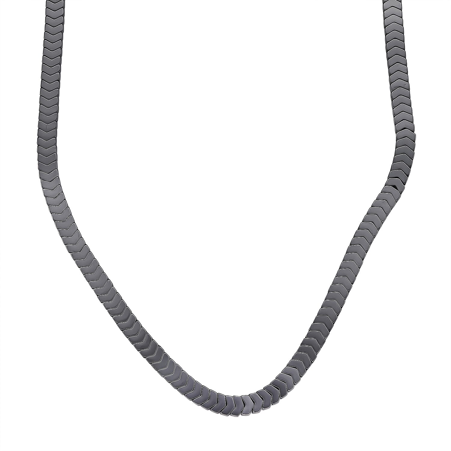 2 Piece Set -  Hematite Stone Bracelet and Fancy Necklace 303.50ct  303.500  Ct.