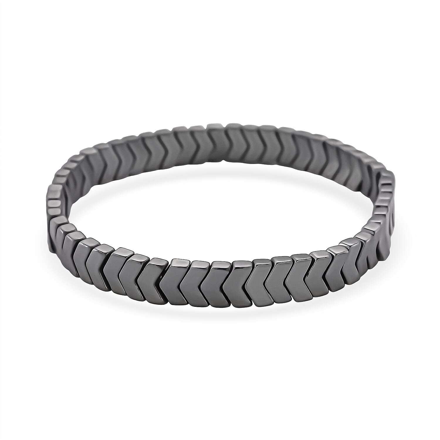 2 Piece Set -  Hematite Stone Bracelet and Fancy Necklace 303.50ct  303.500  Ct.