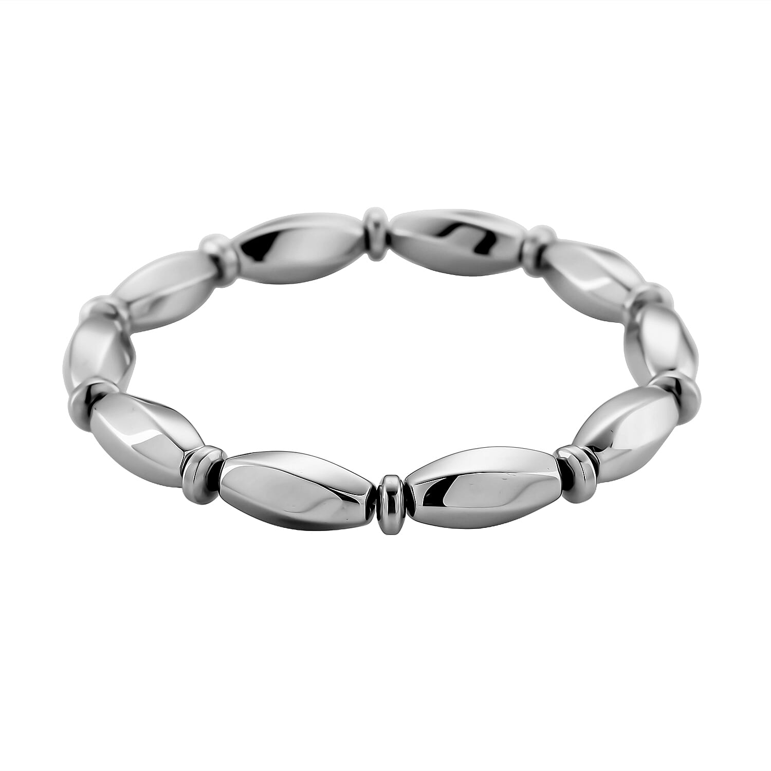 2 Piece Set -  Hematite Fancy Necklace and Fancy Bracelet 494.00ct  494.000  Ct.