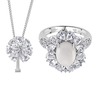 https://tjcuk.sirv.com/Products/44/3/4434940/White-Jade-White-Topaz-Chain-Size-18-and-Fancy-Ring-in-Rhodium-Overlay_4434940.jpg?w=342&h=342
