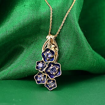 https://tjcuk.sirv.com/Products/44/3/4435049/GP-Italian-Garden-Collection-Tanzanite-Blue-Sapphire-Pendant-with-Chai_4435049_1.jpg?w=342&h=342