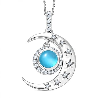 https://tjcuk.sirv.com/Products/44/3/4436648/Paraiba-Moonstone-White-Zircon-Pendant-with-Chain-Size-20-in-Rhodium-O_4436648.jpg?w=342&h=342