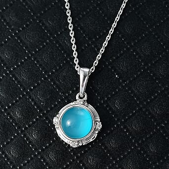 https://tjcuk.sirv.com/Products/44/3/4436680/Paraiba-Moonstone-White-Zircon-Pendant-with-Chain-Size-20-in-Platinum-_4436680_1.jpg?w=342&h=342