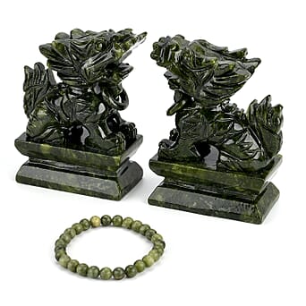 https://tjcuk.sirv.com/Products/44/3/4437802/Collectors-Edition-2-Pcs-Set-Serpentine-Jade-Carved-Pixiu-Sculpture-50_4437802.jpg?w=342&h=342