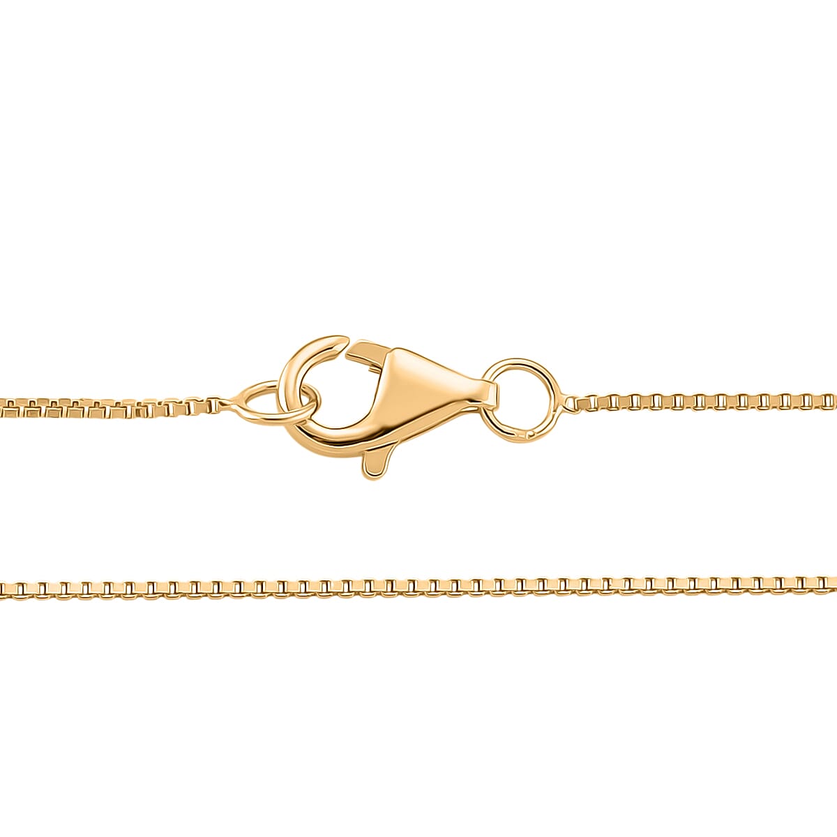 Lucy Q Jigsaw Collection - Puzzle Piece Pendant with Chain (Size 18) in 18K Vermeil Yellow Gold Plated Sterling Silver