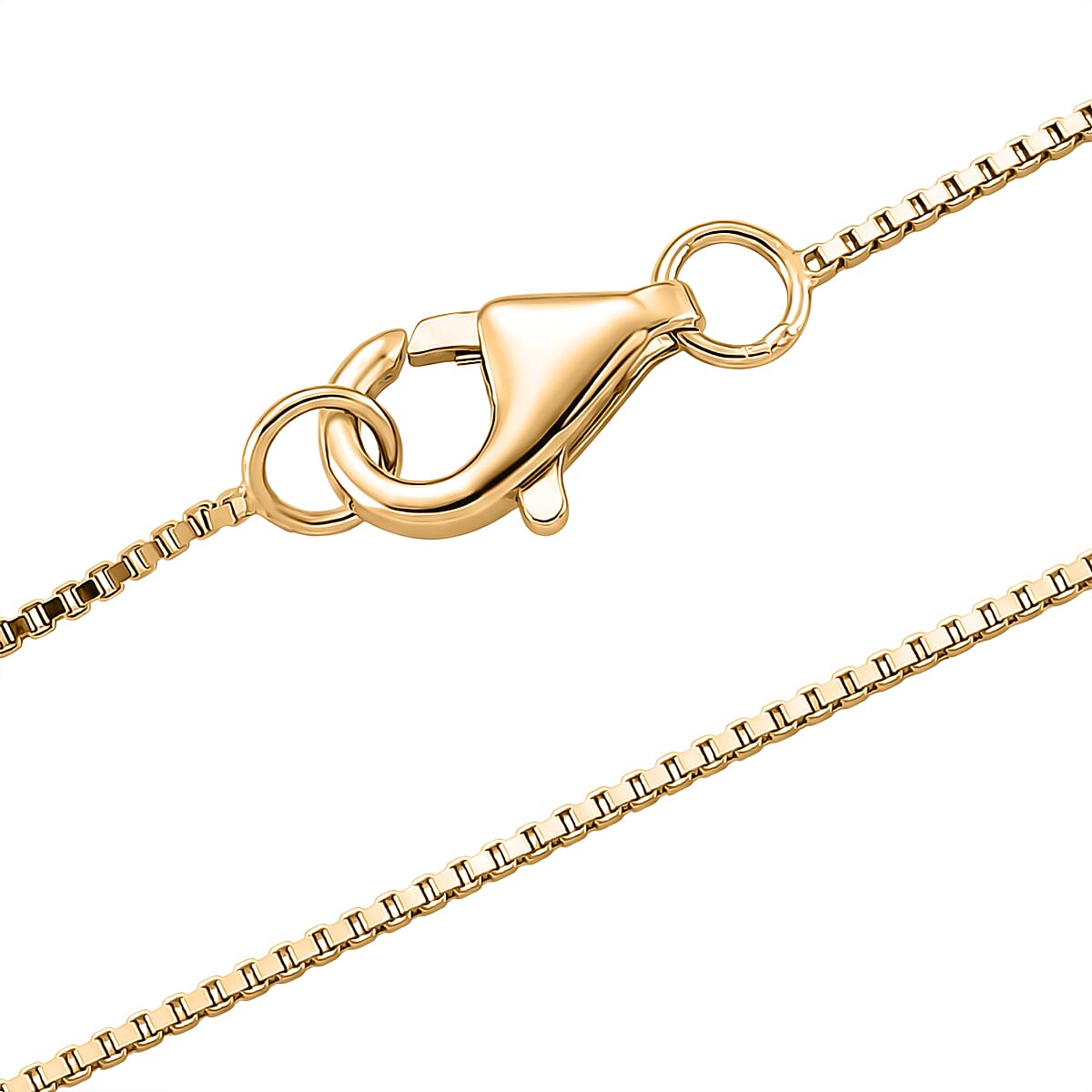 Lucy Q Jigsaw Collection - Puzzle Pieces Pendant with Chain (Size 18) in 18K Vermeil Yellow Gold Plated Sterling Silver