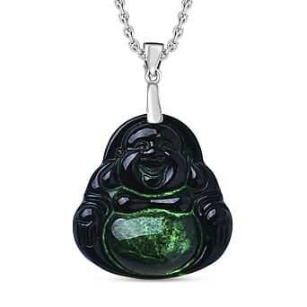 https://tjcuk.sirv.com/Products/44/4/4440477/Black-Jade-Pendant-with-Chain-Size-20-in-Rhodium-Overlay-Sterling-Silv_4440477.jpg?w=342&h=342