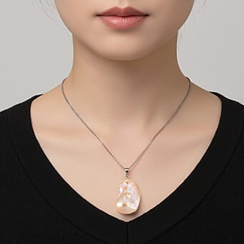 https://tjcuk.sirv.com/Products/44/4/4441181/Peach-Baroque-Pearl-Pendant-with-Chain-Size-20-in-Rhodium-Overlay-Ster_4441181_2.jpg?w=342&h=342