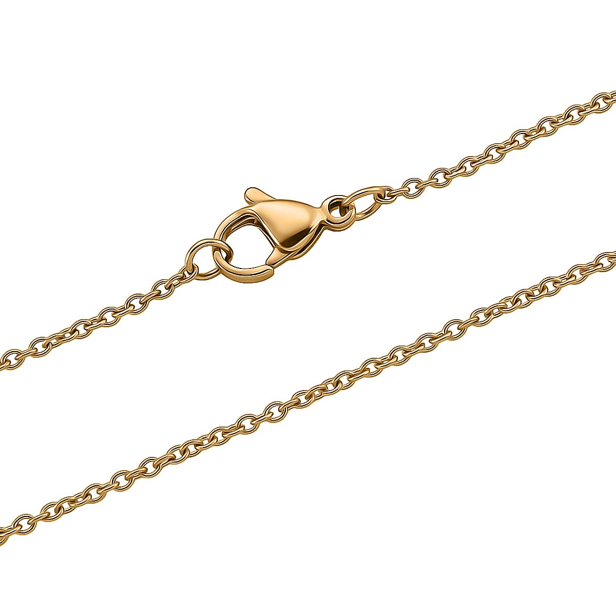 Peach Baroque Pearl Pendant with Chain (Size 20) in Yellow Gold Plated 37.50 Ct.