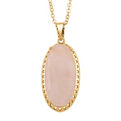 Green Aventurine Pendant with Chain (Size 19-2 Ext) 25.00 Ct.