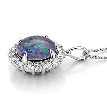 https://tjcuk.sirv.com/Products/44/4/4445852/Opal-Moissanite-Pendant-with-Chain-Size-18-in-Rhodium-Overlay-Sterling_4445852_3.jpg?w=342&h=342