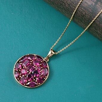 https://tjcuk.sirv.com/Products/44/4/4446488/Rhodolite-Garnet-Pendant-with-Chain-Size-20-in-18K-YG-Plating-Sterling_4446488_1.jpg?w=342&h=342