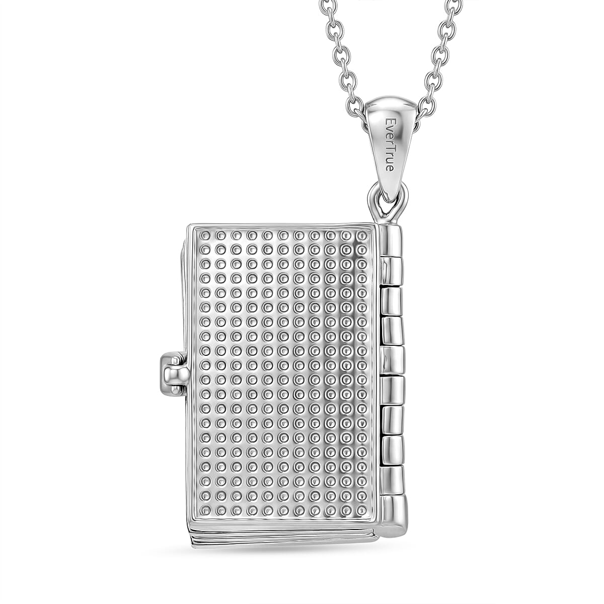 EverTrue African Ruby Bible Pendant with Chain (Size 20) 1.64 Ct.