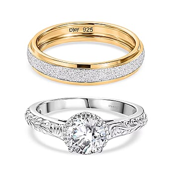 https://tjcuk.sirv.com/Products/44/4/4449284/Set-of-2-D-Joy-Moissanite-Band-Ring-in-Platinum-Overlay-Sterling-1-00-_4449284.jpg?w=342&h=342