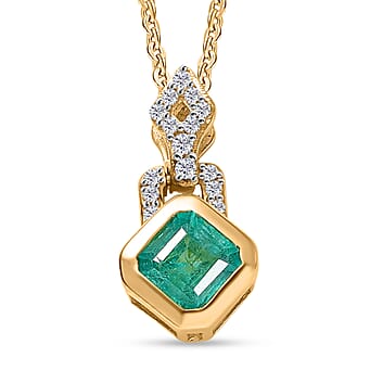 https://tjcuk.sirv.com/Products/44/4/4449471/D-Joy-Zambian-Emerald-White-Zircon-Pendant-with-Chain-Size-20-in-18K-V_4449471.jpg?w=342&h=342