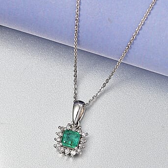 https://tjcuk.sirv.com/Products/44/4/4449477/D-Joy-Zambian-Emerald-Lab-Grown-Diamond-Pendant-with-Chain-Size-20-in-_4449477_1.jpg?w=342&h=342