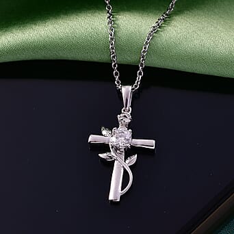 https://tjcuk.sirv.com/Products/44/4/4449513/Moissanite-Platinum-Overlay-Cross-Pendant-with-Chain-Size-20_4449513_2.jpg?w=342&h=342