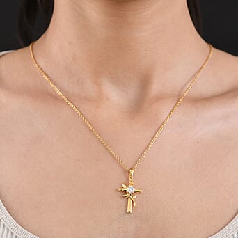 https://tjcuk.sirv.com/Products/44/4/4449514/Moissanite-Cross-Pendant-with-Chain-Size-20-in-Yellow-Gold-Tone_4449514_1.jpg?w=342&h=342