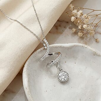 https://tjcuk.sirv.com/Products/44/5/4450704/Moissanite-Round-Pendant-with-Chain-Size-18-in-Rhodium-Overlay-Sterlin_4450704_1.jpg?w=342&h=342