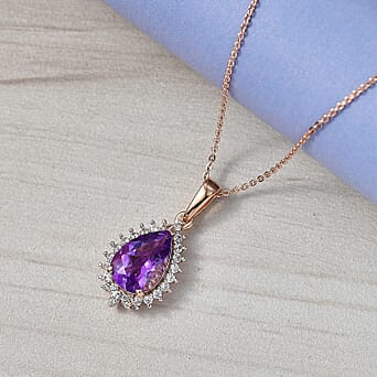 https://tjcuk.sirv.com/Products/44/5/4450912/Rose-De-France-Amethyst-White-Zircon-Pendant-with-Torn-Chain-19DC-Size_4450912_1.jpg?w=342&h=342